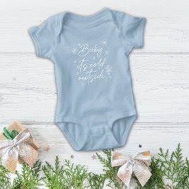 Body Para Bebé Bebé hace frío afuera