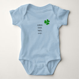 Body Para Bebé Bebé Irlandés Más Adorable de la Suerte Trébol