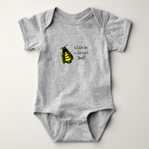 Body Para Bebé Bebé lindo abeja abeja de miel con texto divertido