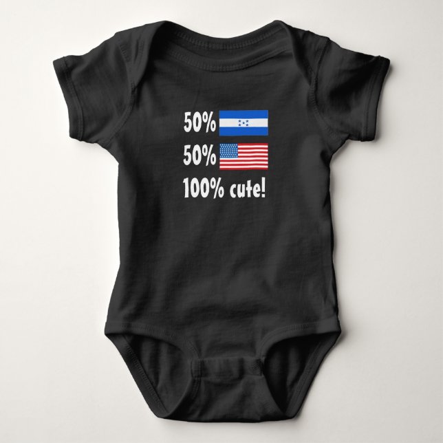 Body Para Bebé Bebé lindo de Honduras Estados Unidos el 100% (Anverso)