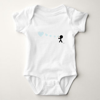 Body Para Bebé bebe lindo soplando burbujas de amor