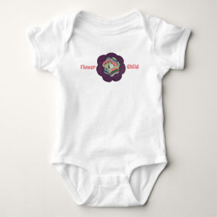 Body Para Bebé Bebé lindo una pieza - niño flor