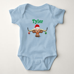 Body Para Bebé Bebé Longhorn Steer Baby Bodysuit