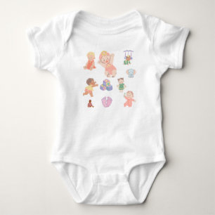 Body Para Bebé Bebé mono tierno y suave – Bella+Canvas Tri-Blen