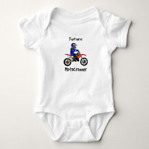 Body Para Bebé Bebé motocruzador futuro (niño)