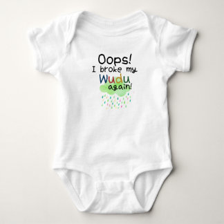 Body Para Bebé Bebé musulmán crece regalo islámico para los niños