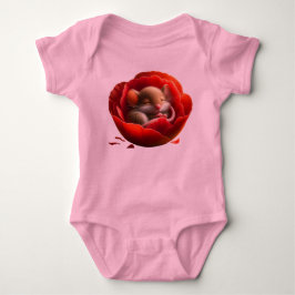 Body Para Bebé Bebé muy adorable mientras duerme el ratón