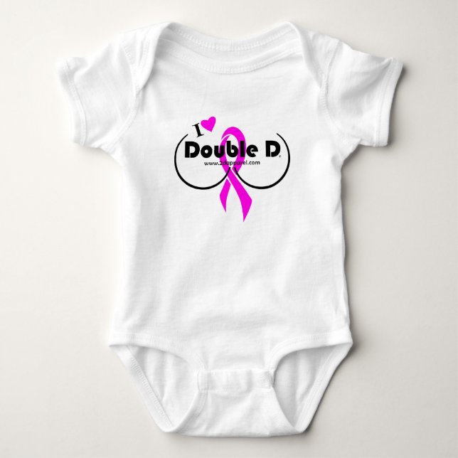 Body Para Bebé Bebé Onezee - Amo Doble D (Anverso)