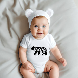 Body Para Bebé Bebé oso   Familia coincidente
