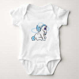Body Para Bebé Bebé Pegaso con binky - azul
