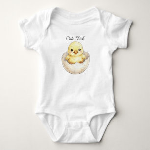 Body Para Bebé Bebé Pollito Adorable