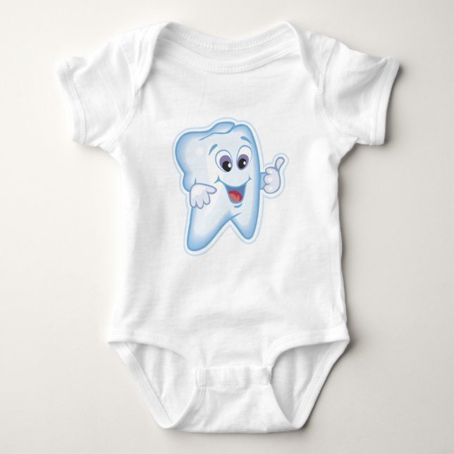 Body Para Bebé ¡Bebé primer dentudo! (Anverso)