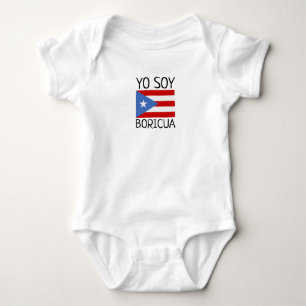Body Para Bebé Bebé Puertorriqueño Yo Soy Boricua