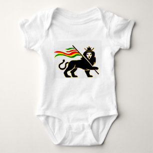 Body Para Bebé Bebé real del león de Rasta