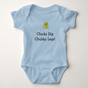 Body Para Bebé Bebé rechoncho Onsie de las piernas