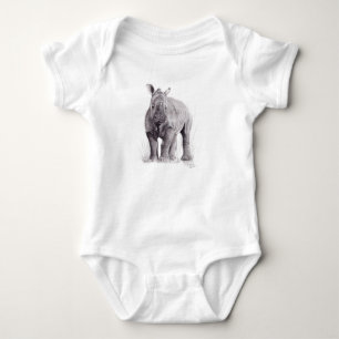 Body Para Bebé Bebé Rhino Rumpoceros