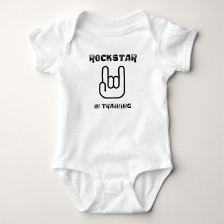 Body Para Bebé Bebé Rockstar