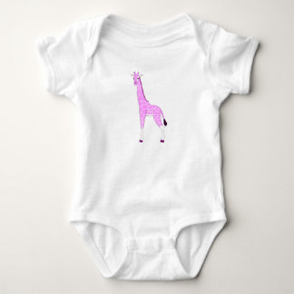 Body Para Bebé Bebé rosa Giraffe Bodysuit para el bebé