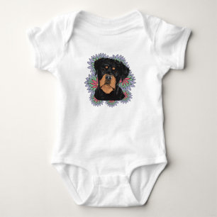 Body Para Bebé bebé Rottweiler