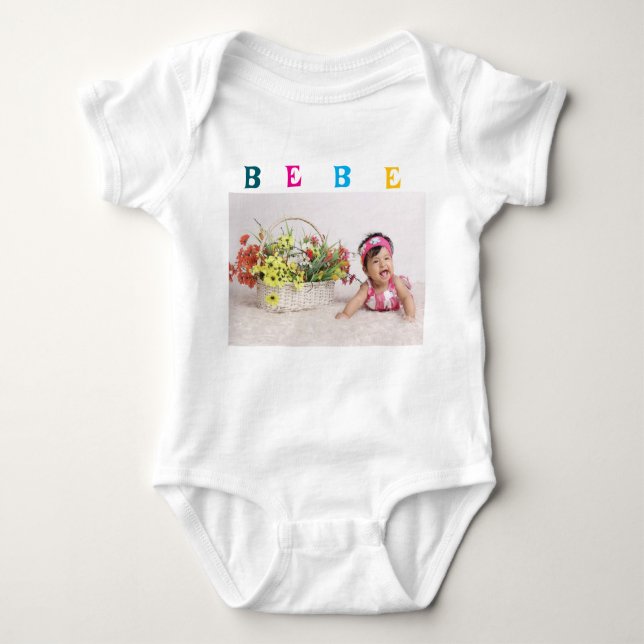 Body Para Bebé Bebe T shirt (Anverso)