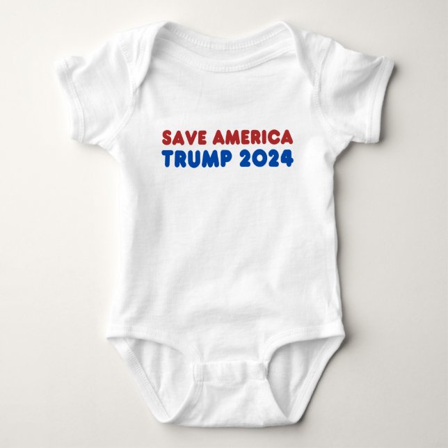 BODY PARA BEBÉ BEBÉ TRUMP 2024 (Anverso)