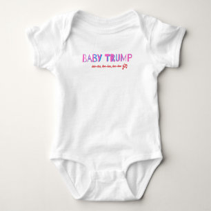 Body Para Bebé Bebé Trump Snapsuit, Chicas MAGA infante Bodysuit
