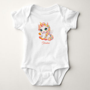 Body Para Bebé Bebé Unicornio Mágico