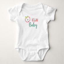 Bebé Vegano Cute Manzana