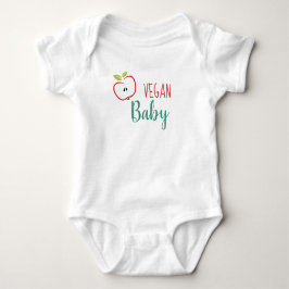Body Para Bebé Bebé Vegano Cute Manzana