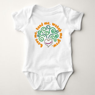 Body Para Bebé Bebé vegetal - nabo