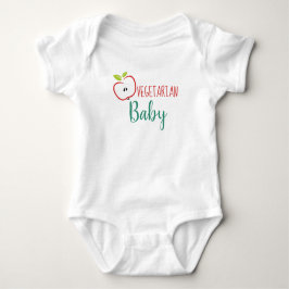 Body Para Bebé Bebé Vegetariano Diseño Moderno