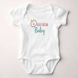 Body Para Bebé Bebé Vegetariano Diseño Moderno