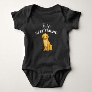 Body Para Bebé Bebé y amigo peludo, mejores amigos