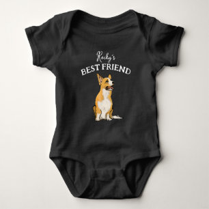Body Para Bebé Bebé y amigo peludo, mejores amigos