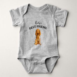 Body Para Bebé Bebé y amigo peludo, mejores amigos