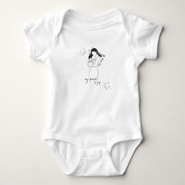 Body Para Bebé Bebé y mamá (Anverso)