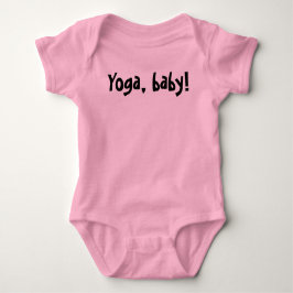 Body Para Bebé Bebé y niños: ¡Yoga, nena! -Chicas Creeper