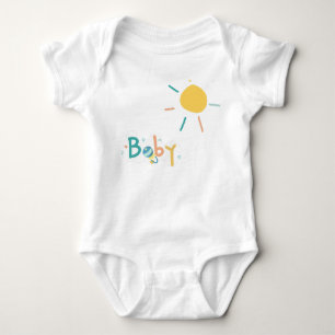 Body Para Bebé bebé y sol