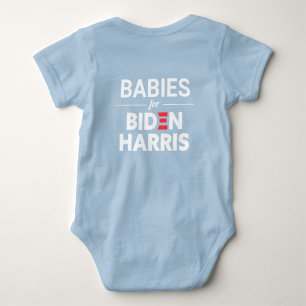 Body Para Bebé Bebés para el Personalizado Biden Harris