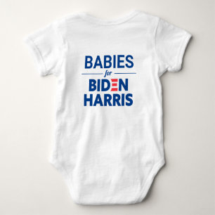 Body Para Bebé Bebés para Personalizado Biden Harris Textos