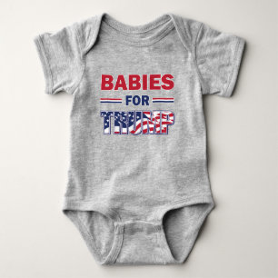 Body Para Bebé Bebés para Trump -