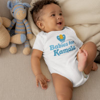 Bebés por Kamala, burra demócrata
