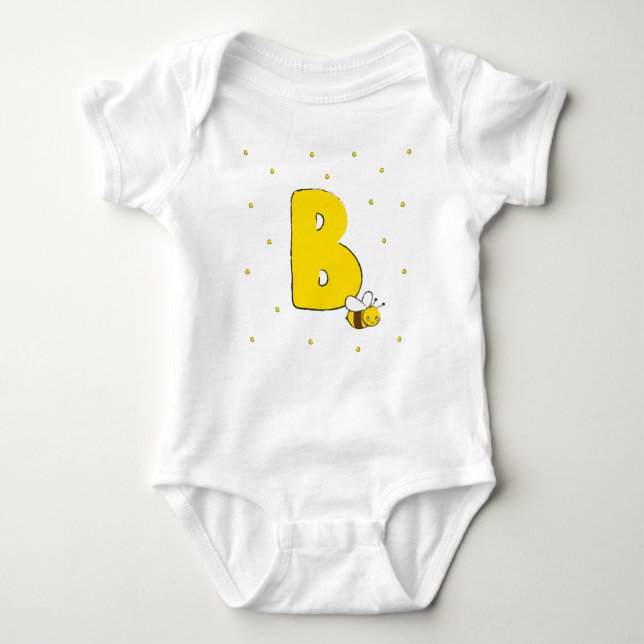 Body Para Bebé Bee Cute Personalizado Niños Bebé (Anverso)