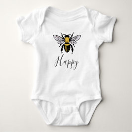 Body Para Bebé Bee Happy Baby Bodysuit