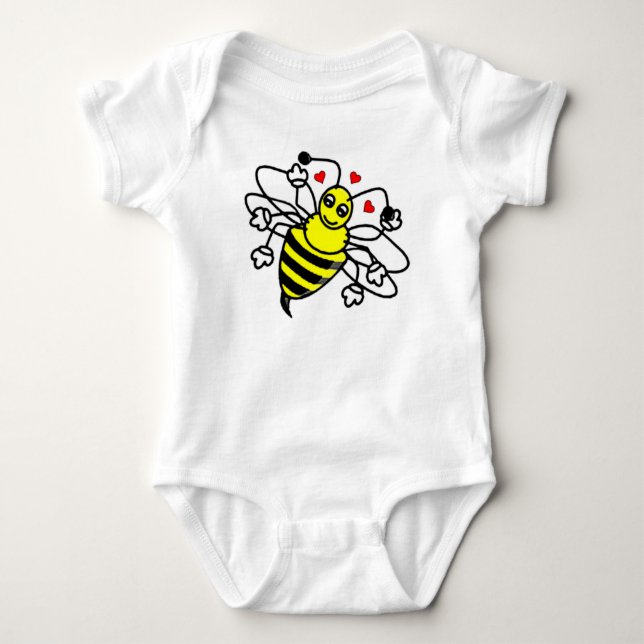 Body Para Bebé Bee Love (Anverso)