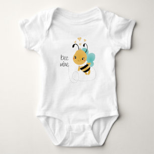 Body Para Bebé Bee Mine Bumblebee Amarillo Negro