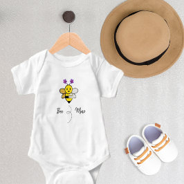 Body Para Bebé Bee Mine Whimsical Floral