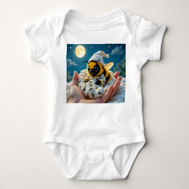 Body Para Bebé Bee-Night One piece baby clothing (Anverso)