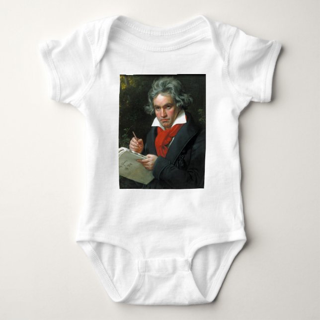 Body Para Bebé Beethoven Regalos Tees Colectibles en venta (Anverso)