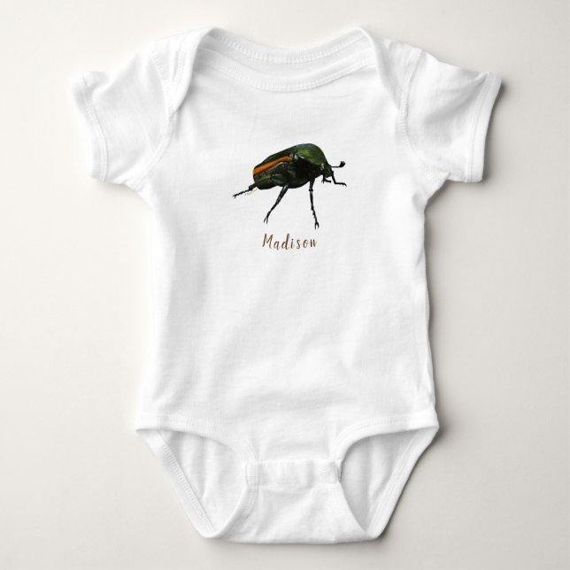 Body Para Bebé Beetle Baby Bodysuit (Anverso)